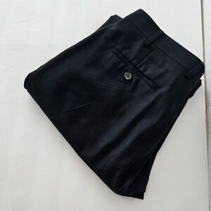 Men's Lauren Ralph Lauren 100% Wool Total Comfort Dress Pants - Black - 36x30